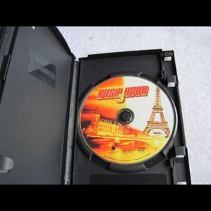 Rush Hour 3 Jackie Chan Chris Tucker Pretty Scuffed Up DVD Movie Bundle for $1